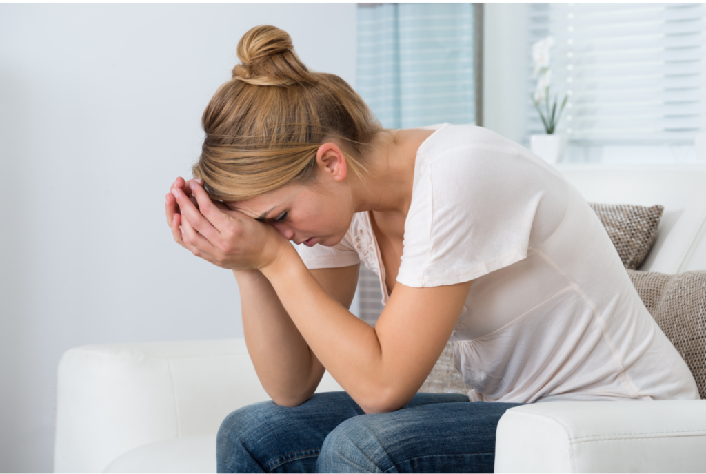 healing Trauma imbalance in upset women